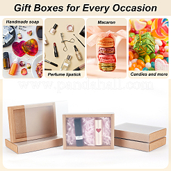 30 шт. шкатулки для ювелирных изделий из крафт-бумаги&nbsp;CON-BC0007-22