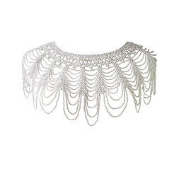 Пластиковые искусственные жемчужины круглые бусины кисточки свадебные плечевые цепочки FS-WGB50AC-01