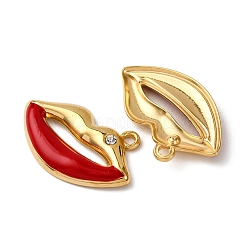 Подвески из нержавеющей стали 304 с эмалью&nbsp;STAS-L299-05G