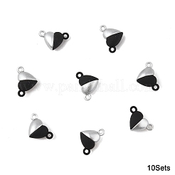 10 комплект магнитных застежек из сплава с петлями FIND-LP0004-76D