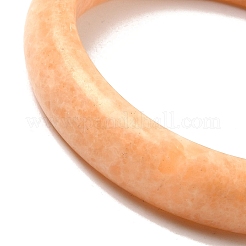 ナチュラルピンクのアベンチュリンバングル  2-1/4インチ〜2-1/2インチ（58~62mm）&nbsp;BJEW-R296-04