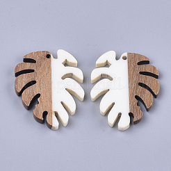 Pendenti in resina e legno di noce&nbsp;RESI-S358-57A