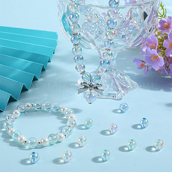 Прозрачные акриловые бусины&nbsp;MACR-SP0001-17B