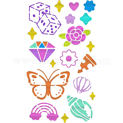 Трафареты для штампов из нержавеющей стали DIY-WH0242-233