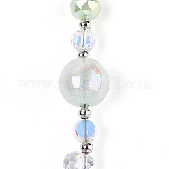 Стеклянные и акриловые и ccb бусины нити MAK-T011-05E