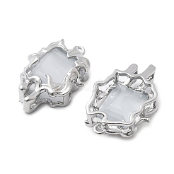 Латунь стекло кулоны&nbsp;KK-Z103-11P-02