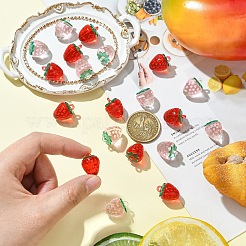 10шт прозрачные акриловые подвески&nbsp;OACR-YW0002-31A