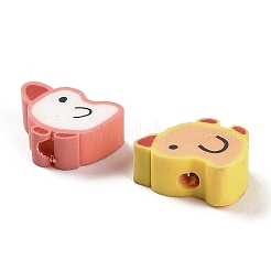 Бусины из полимерной глины  CLAY-H001-01