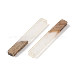 Большие подвески из смолы и дерева&nbsp;WOOD-F015-02G