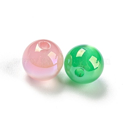 Переливающиеся акриловые бусины с УФ-покрытием&nbsp;MACR-K353-32