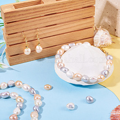 2 нить бусин из натурального культивированного пресноводного жемчуга PEAR-TA0001-28