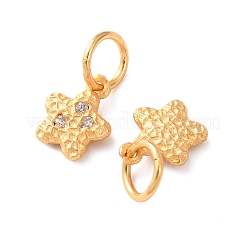 Латунные микро проложить кубического циркония подвески&nbsp;KK-C157-44G