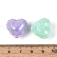 Непрозрачные акриловые бусины с УФ-покрытием&nbsp;SACR-T018-11M