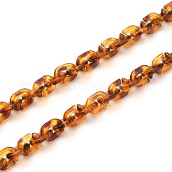 Catena per borsa in acrilico bicolore&nbsp;AJEW-BA00029