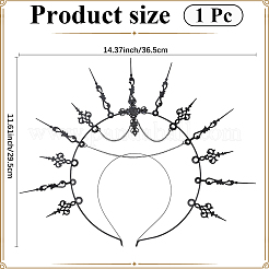Железные повязки для волос &nbsp;AJEW-WH20089-001