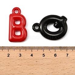 Непрозрачные акриловые подвески MACR-F082-01