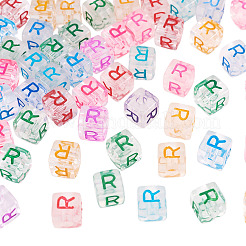 50 Stück europäische Acrylperlen&nbsp;MACR-TADJ0001-13R