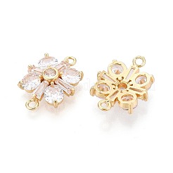 Латунные подвески из прозрачного кубического циркония&nbsp;KK-N284-12G