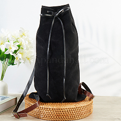 Рюкзаки из флокированного волокна с завязками&nbsp;ABAG-WH20019-02C