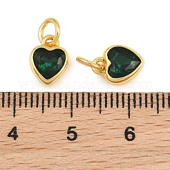 Laiton pavé de zircons cubiques&nbsp;CU-CBA3D67-09G-05