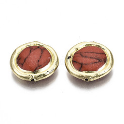 Окрашенные синтетические бирюзовые бусины G-N329-003B