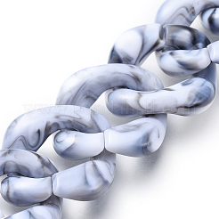 Акриловые цепочки ручной работы AJEW-JB00555-05