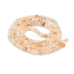 Природный цитрин бисер нитей G-H002-A01-01