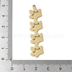 Pendentifs en acier inoxydable 304&nbsp;LS-STAS-E501-01G-04