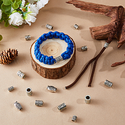 24 pièce de perles européennes en laiton avec symbole viking&nbsp;KK-HS0002-28AS