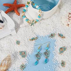 40 шт. 5 стиля подвески-соединители из сплава с морской тематикой&nbsp;FIND-SC0008-62