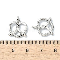 Shegrace Messing-Anhänger mit Mikropavé-Fassung aus Zirkonia&nbsp;XGRQ3P202-623P
