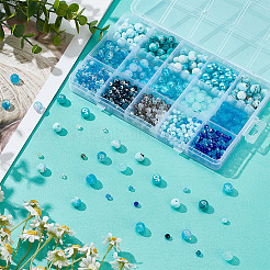 Стеклянные бусины смешанных стилей&nbsp;DIY-HY0001-83B