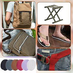 6 цвет плоская поликоттоновая лента OCOR-BC0006-21B