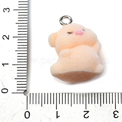 Кулоны из флокированной смолы FIND-S001-01B