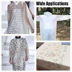 Transparentes TPU weiches wasserdichtes Gewebe&nbsp;DIY-WH0580-36