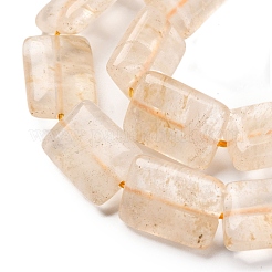 Арбуз камень стеклянные бусы пряди G-L605-E01-01