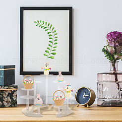 9-ярусные прозрачные акриловые изделия регулируемые витрины ODIS-WH0002-62A