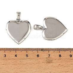 Messing-Medaillon-Anhänger&nbsp;KK-CBA7157-08P