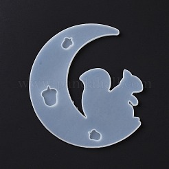 Большой кулон в форме животного на полумесяце своими руками&nbsp;DIY-F125-05