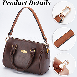1 pieza de correa de bolso de piel de vaca con asas&nbsp;FIND-CL0002-17B