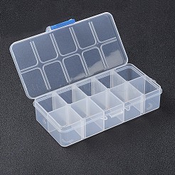 Organizer Aufbewahrungsbox aus Kunststoff&nbsp;LS-CON-WH0001-02