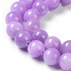 Окрашенные натуральные зеленые нефритовые бусы JBS053-10MM-29