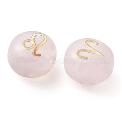 12 pz perle di vetro trasparenti&nbsp;GLAA-Q001-03A