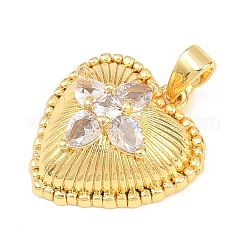 Латунные микро проложить кубического циркония подвески&nbsp;KK-K418-05G