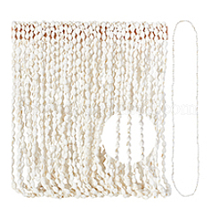 Lunghe collane con perline di conchiglia naturale per donna&nbsp;LS-AJEW-WH0460-131A