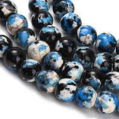 Chapelets de perles en turquoise synthétique&nbsp;TURQ-F020-D01