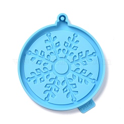 Moules en silicone pour grands pendentifs sur le thème de noël&nbsp;DIY-L067-B07