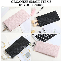 2 шт. 2-цветный футляр для очков из искусственной кожи&nbsp;AJEW-CN0003-26D