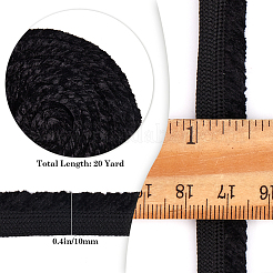 Отделка губ из синели DIY-WH0580-17C