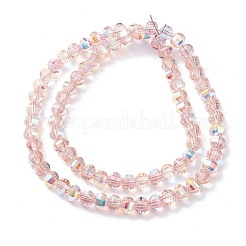 Стеклянные бусины с гальваническим покрытием &nbsp;EGLA-K015-11A